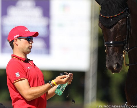 German Under 25 team trainer Sebastian Heinze