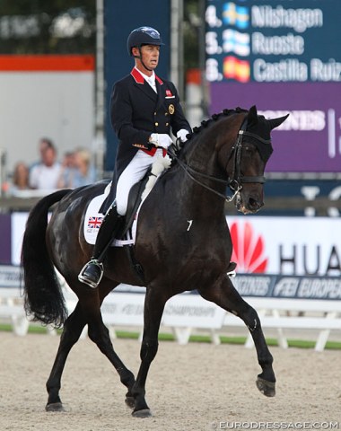 Carl Hester and Hawtins Delicato