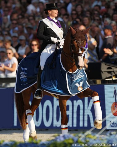 Isabell Werth is the 2019 European Dressage Champion