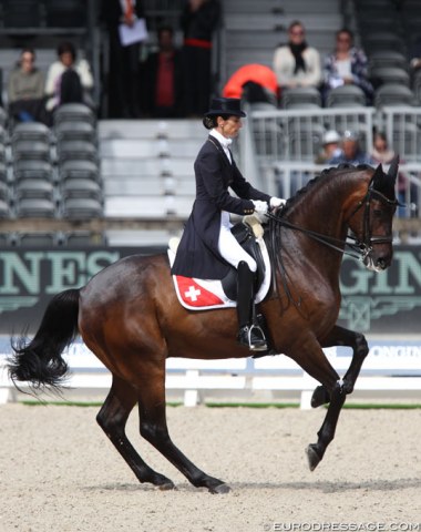 Swiss Grand Prix champion Birgit Wientzek-Plage on Theodora Livanos' Robinvale