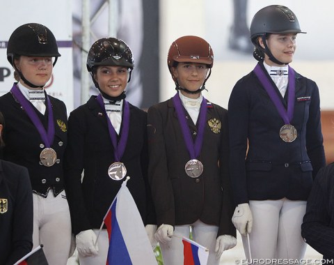The Russian Children won team bronze