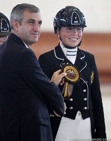 Best Belgian, fifth in the Kur: Amber van den Steen