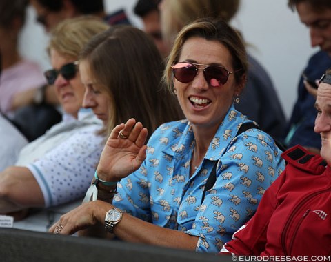 Former WCYH participant Saskia Lieben-Seutter watching the morning class