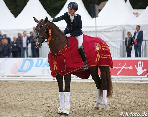 Jessica Lynn Thomas and Bon Courage (by Bon Coeur x Vivaldi)