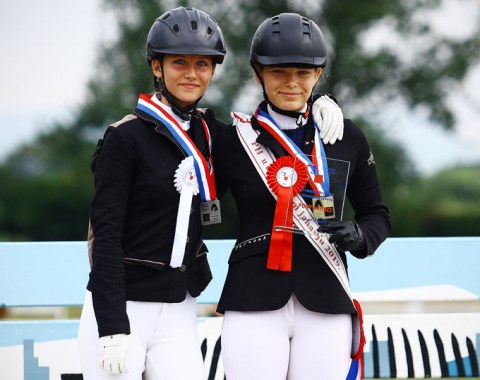 The pony podium with Ida Vidošević and Gita Sušić Mikulan 