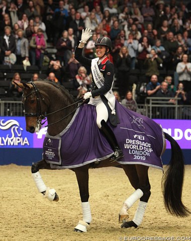 Dujardin and Freestyle on their way to Vegas