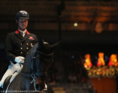 Carl Hester on Hawtin's Delicato