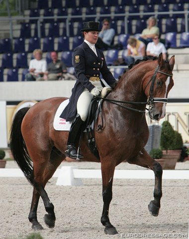 Nina and Egalité at the 2005 CDIO Aachen