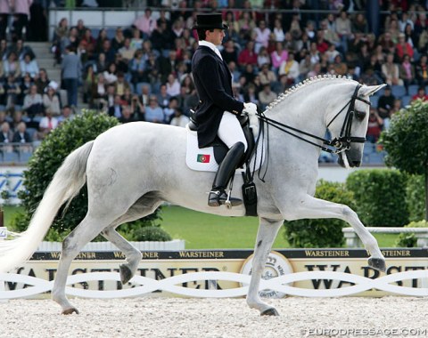 Miguel and Oxalis at the 2006 World Equestrian Games in Aachen