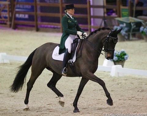 Ireland's Heike Holstein on the home bred Sambuca (by Samarant)