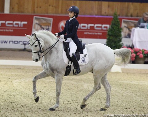 Japanese Yoshie Ota on Ribery (by Rubels). She is based at Christoph Koschel's yard and Hof Kasselmann in Hagen