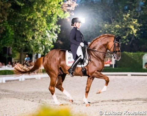 Back into the international arena after an 8 year break, Sabine Rüben on Double Joy