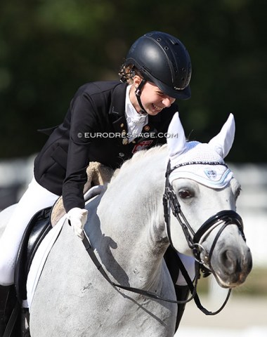 Glory for Poland: Ann van den Broeck and Langtoftegard Leandro make it into the freestyle