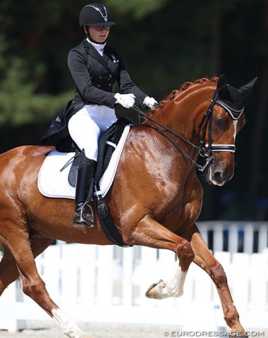 Hungary's Dorka Panka Makk on Balco