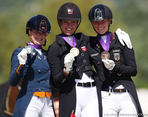 The kur podium with Jeanine, Anne-Mette and Ann-Kathrin