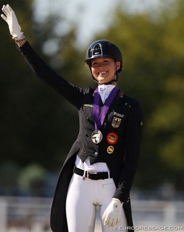 Triple silver for Lia Welschof
