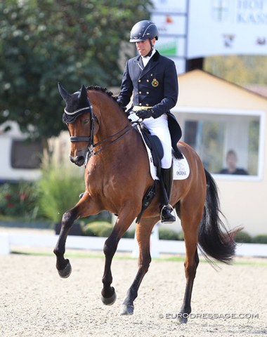 Belgian Marc Peter Spahn on Dash Boy (by Lord Leatherdale x Jazz)