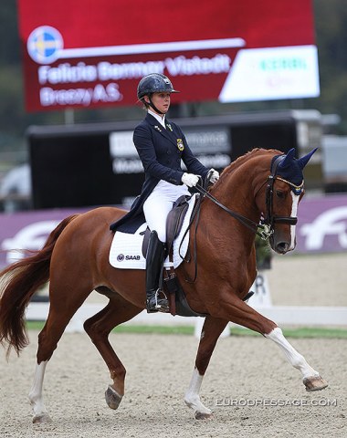 Swedish Felicia Bermar Vistedt on Breezy A.S. 