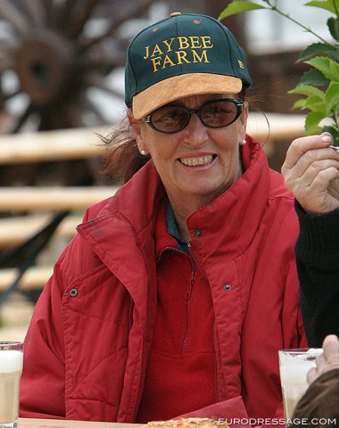 Australian horse breeder Bev Edwards, owner of Jaybee Alabaster