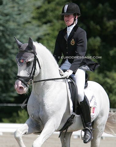 Recognize these Grand Prix riders when they were pony kids? Jorinde Verwimp on Tonkawa SD