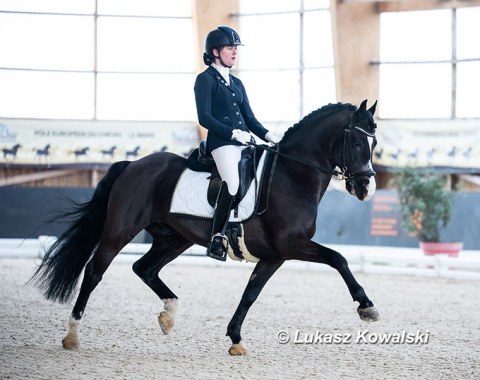 Ireland's Louise Hooijen on Valhallas Zorro (by Valhallas Lord Matrafal)