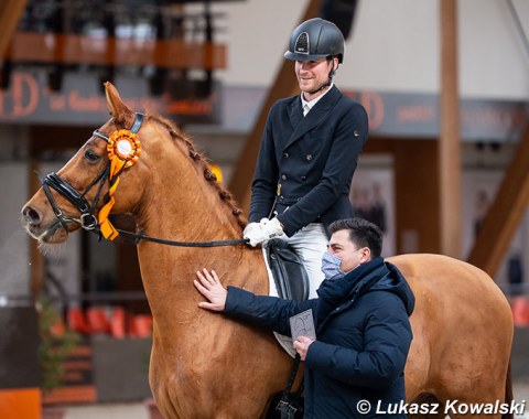 French judge Raphael Saleh at the prize giving