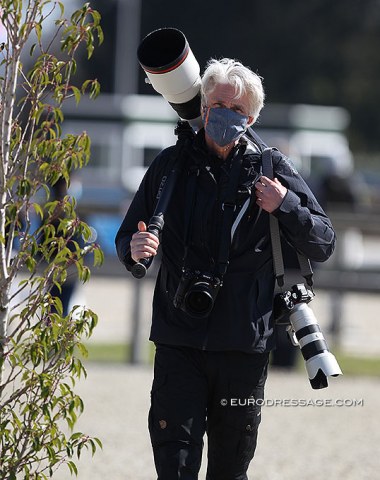 Dutch equestrian photographer Arnd Bronkhorst is the private photographer for Glock and follows Gal and Minderhoud to all shows