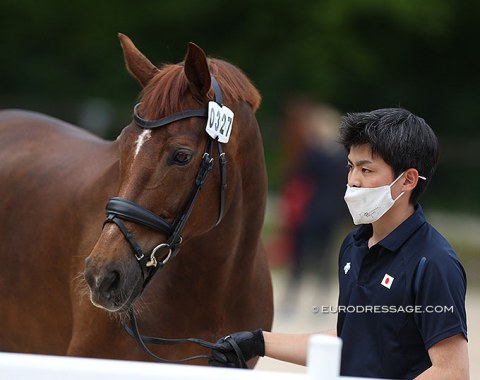 Japan's Ryuonosuke Kuroda with Bellatre DES