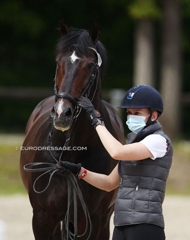 Nanna Skodborg Merrald with Blue Hors Zack