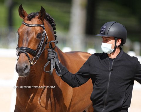 Brazil's Joao Marcari Oliva with HorseCampline's Escorial