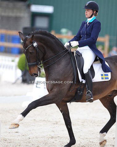 Swedish Sara Magnusson-Lostria on Bon Romantic (by Bordeaux x Don Romantic)