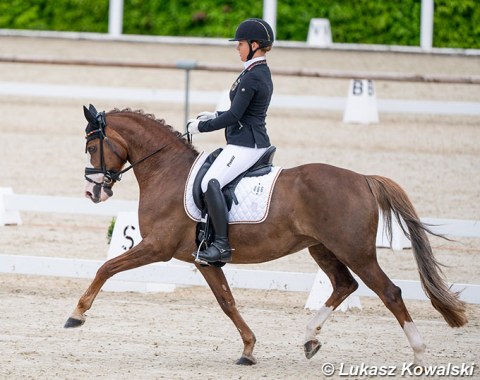 Paulina von Wulffen on the 2018 European Pony Champion Top Queen H
