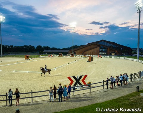 The big outdoor arena in Samorin