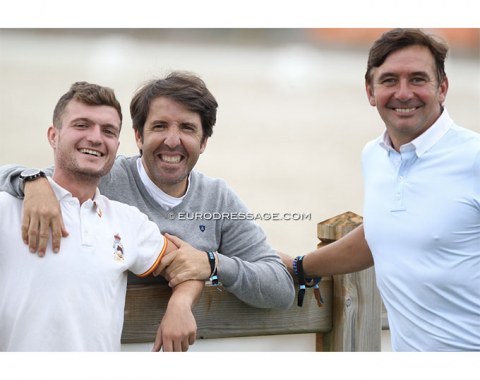 Groom Pere Llargues, Claudio Castilla Ruiz, and Agusti Elias