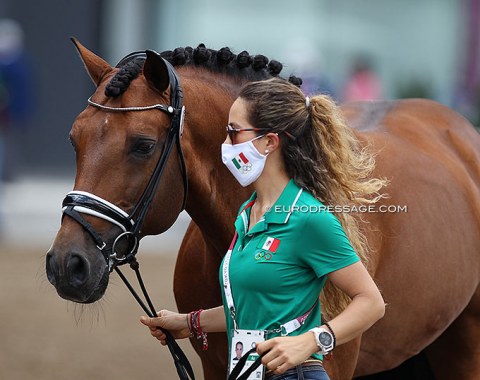 Mexico's Martha Fernanda Del Valle Quirarte with Beduino LAM