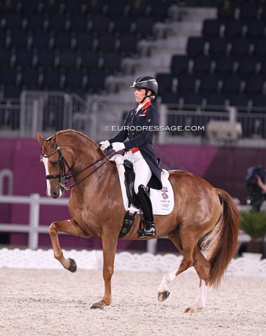 Charlotte Dujardin and Gio