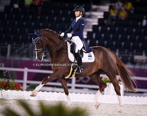 Estonian Dina Ellermann on Donna Anna. She wrote history for Estonia and was the flagbearer for her country at the opening ceremony