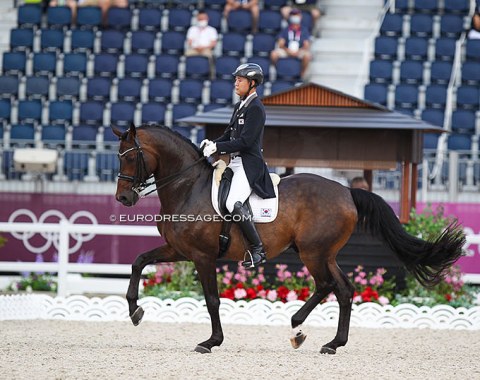 Dong-Seon Kim representing South Korea in his second Olympics. This time on Belstaff