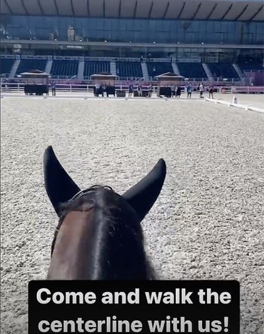 Henri Ruoste and Kontestro DB walking the center line