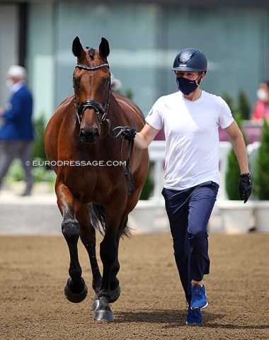 Finland's Henri Ruoste will be riding in his first Olympic Games with Belgian warmblood gelding Kontestro DB, which he co-owns with long-time business partner Jochen Arl.