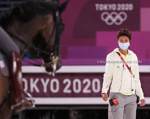 German team trainer Monica Theodorescu