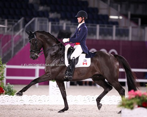 Canada's Chris von Martels making his Olympic debut on Eclips