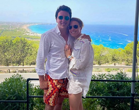 Miguel Bosch and Caroline Scheufele got engaged on Formentera