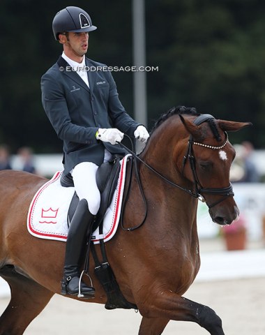 Eric Guardia Martinez and Tophojs Diadora (by Hesselhoj Donkey Boy x Don Romantic).