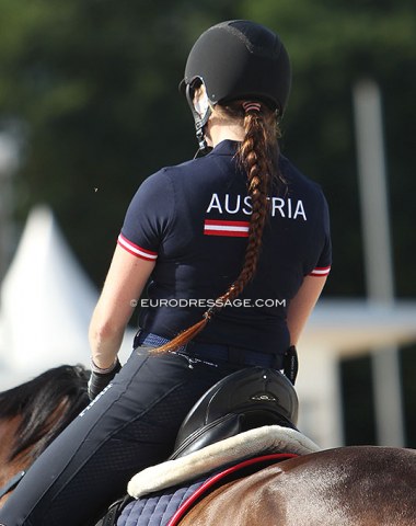 Kerstin Kronaus' long braid