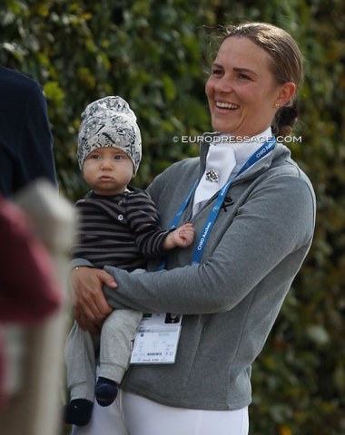 Anna Kasprzak, a two-time mom, Olympian and international Grand prix rider