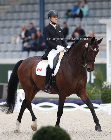 Canada's Ryan Torkkeli on Dieter Laugks' Sternenwanderer