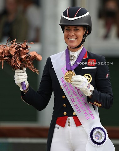 Kur bronze for Charlotte Dujardin