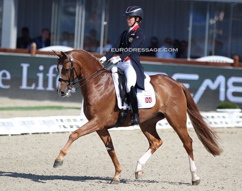 Charlotte Dujardin on Gio