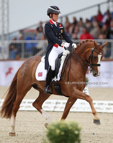 Charlotte Dujardin and Gio